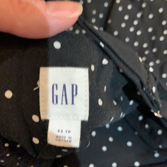 Black polka dot sun dress  size extra small. - Picture 4 of 4